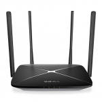 AC1300 Wireless Dual Band Gigabit Router | AC12G | 802.11ac | 400+867 Mbit/s | 10/100/1000 Mbit/s | Ethernet LAN (RJ-45) ports 3 | Mesh Support No | MU-MiMO Yes | No mobile broadband | Antenna type 4xFixed | No|AC12G