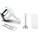 TEFAL | Hand Mixer | PrepMix+ HT462138 | Hand Mixer | 500 W | Number of speeds 5 | Turbo mode | White|HT462138