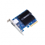 Synology | E10G18-T1 Single Port 10Gb RJ45 PCIe Network Interface Card | PCIe 3.0 x4|E10G18-T1