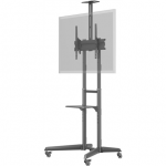 Goobay Floor stand | 59508 TV Presentation Stand Pro (Size L) | Adjustable Height, Tilt | 37-70 " | Black|59508