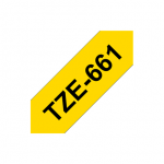 BROTHER TZ661 36 BLACK ON YELLOW|TZE661