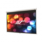 Elite Screens | Manual Series | M106XWH | Diagonal 106 " | 16:9 | Viewable screen width (W) 235 cm | White|M106XWH