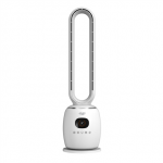 Adler Bladeless Fan | AD 7344 | Tower Fan | White | Diameter 23 cm | Number of speeds 3 | Oscillation | 60 W | Remote control|AD 7344