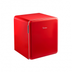 Midea Refrigerator | MDRD86SLE32 | Energy efficiency class E | Free standing | Larder | Height 50 cm | Fridge net capacity 47 L | 41 dB | Red|MDRD86SLE32