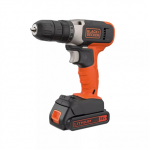 BLACK & DECKER | Cordless Drill Driver | BCD001C2-QW | 18 V | 2x1.5 Ah | Lithium|BCD001C2-QW