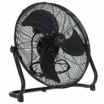 Adler Fan | AD 7334 | Velocity fan | Black | Diameter 45 cm | Number of speeds 3 | Oscillation | 110 W|AD 7334