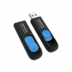 ADATA | USB Flash Drive | UV128 | 512 GB | USB 3.2 Gen1 | Black/Blue|AUV128-512G-RBE