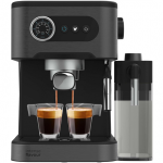 Cecotec Coffee machine | Power Espresso 20 Pro Latte | Pump pressure 20 bar | Built-in milk frother | Semi-automatic | Black | 1350 W|A01_EU01_100208