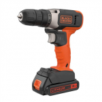 BLACK & DECKER | Cordless Drill Driver | BCD001C1-QW | 18 V | 1.5 Ah | Lithium|BCD001C1-QW