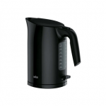 Braun | Kettle | WK3100BK PurEase | Standard | 2200 W | 1.7 L | Plastic | 360&deg; rotational base | Black|WK3100BK