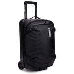 Thule | Carry-on Wheeled Duffel Suitcase, 55cm | Chasm | Luggage | Waterproof | Black|TCCO222 BLACK