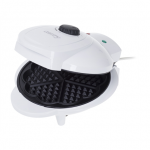 Camry | Waffle maker | CR 3022 | 1000 W | Number of pastry 5 | Heart shaped | White|CR 3022