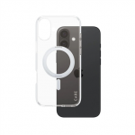 CARE by PanzerGlass Case Feature | Back protection | Apple | iPhone 16 Plus | Recycled plastic | Silver | Kickstand & MagSafe|1327