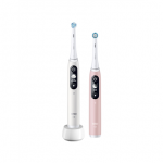 Oral-B Electric Toothbrush | iO6 DuoPack | Rechargeable | For adults | Number of brush heads included 2 | Number of teeth brushing modes 5 | White/Pink|iO6 White Pink