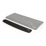 PORT CONNECT | Ergonomic wrist rest for keyboard | Backrest | 60 x 400 x 20 mm | Black|900718
