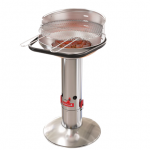 Barbecook Charcoal Barbecue Loewy 50 SST, 51.5 x 56 x 99 cm | BC-CHA-1005 | Silver|BC-CHA-1005