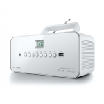 Muse | M-28RDW | Portable radio CD/MP3 Player with USB | White|M-28RDW
