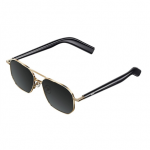 Xiaomi | Smart Audio Glasses | Mijia Pilot-Style | Bluetooth | Open-Ear | Microphone | Gold | Noise canceling | Wireless|BHR08VYGL