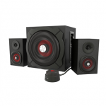GENESIS Helium 610BT Computer Speakers, Wired, Bluetooth, Black | Genesis | Helium 610BT | Bluetooth | Red/Black|NCS-1408