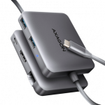 AXAGON USB-C 5Gbps SuperSpeed 5in1 Hub | HMC-5HL|HMC-5HL