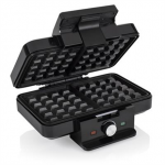 Tristar Waffle maker | WF-1165 | 1000 W | Number of pastry 2 | Belgium | Black|WF-1165