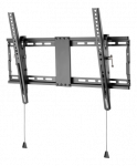 Pakeliamas sieninis laikiklis DELTACO OFFICE lankstomas, 37"-80", 70kg, 200x200-600x400, juodas / ARM-0204|ARM-0204