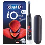 Oral-B Electric Toothbrush with Travel Case, 6Y+ | iO Kids Marvel Spiderman | Rechargeable | For kids | Number of brush heads included 1 | Number of teeth brushing modes 3|iO Spiderman