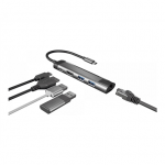 Natec | Multi-Port Adapter | Fowler Go | USB Type-C|NMP-1985