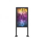 EDBAK POK91 Stand for 49" outdoor, Black | EDBAK|POK91