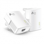 TP-LINK | Gigabit Powerline Starter Kit | TL-PA7017 KIT | 10/100/1000 Mbit/s | Ethernet LAN (RJ-45) ports 1 | No Wi-Fi | Data transfer rate (max) 1000 Mbit/s | Extra socket|TL-PA7017 KIT