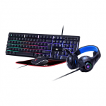 Gembird | 4-in-1 Backlight Gaming Kit "Ghost" | GGS-UMGL4-02 | Gaming Kit | Wired | US|GGS-UMGL4-02