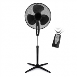 Tristar | Fan | VE-5899 | Stand Fan | 45 W | Diameter 40 cm | Number of speeds 3 | Oscillation | Remote control | Black|VE-5899
