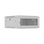 Lanberg Wall mounted installation cabinet 19" 4U 600X600 | WF01-6604-23S | Grey|WF01-6604-23S