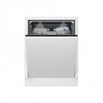 BEKO Dishwasher | BDIN38542P | Built-in | Width 60 cm | Number of place settings 15 | Number of programs 8 | Energy efficiency class C | Display | AquaStop function | White|BDIN38542P
