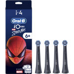 Oral-B Replacement brush heads | iO kids Refills Spiderman | Heads | For kids | Number of brush heads included 4|iO refill 4 Spiderman