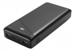 DELTACO power bankas 30000 mAh, 3 A / 18 W, 111 Wh, 2x USB-A, 1x USB-C, / PB-C1002|PB-C1002