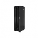 Lanberg | Rack cabinet 19" free-standing 42U/600x800 (flat pack) | FF01-6842-12B | Black|FF01-6842-12B