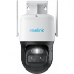 Reolink 4G LTE Dual-Lens Battery Security Camera | Trackmix Series G770 Camouflage | PTZ | 8 MP | F2.8mm/F1.6, F8mm/F1.6 | IP65 | H.264/H.265 | Micro SD, Max. 128 GB|B4GTMXPT4K09C