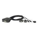 Aten 2-Port USB DVI Cable KVM Switch with Remote Port Selector | Aten | Remote Port Selector | 2-Port USB DVI Cable KVM Switch with Remote Port Selector|CS22D-A7