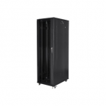 Lanberg | Rack cabinet 19" free-standing 42U/800x1000 (flat pack) | FF01-8042-12B | Black|FF01-8042-12B