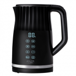 Adler Kettle with LED display | AD 1350 | Electric | 2200 W | 1.7 L | Stainless Steel | 360&deg; rotational base | Black|AD 1350