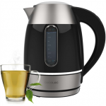 Cecotec Kettle | Thermosense 400 VisionLight | Electric | 2200 W | 1.7 L | Stainless steel | 360&deg; rotational base | Black/Stainless steel|1449