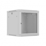 Lanberg Wall mounted installation cabinet 19" 12U 600X600 | WF01-6612-23S | Grey|WF01-6612-23S