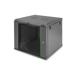 Digitus Wall Mounting Cabinet | DN-19 09-U-EC-SW | Black|DN-19 09-U-EC-SW