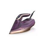 Philips | DST8040/30 Azur 8000 Series | Steam Iron | 3000 W | Water tank capacity 350 ml | Continuous steam 80 g/min | Steam boost performance 260 g/min | Dark Purple|DST8040/30