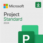 Microsoft Project Standard 2024 Online Product Key License 1 License Downloadable | EP2-07057 | All Languages | ESD|EP2-07057