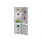 BEKO Refrigerator | B3BCNA294HS | Energy efficiency class E | Built-in | Combi | Height 177.5 cm | No Frost system | Fridge net capacity 194 L | Freezer net capacity 76 L | Display | 37 dB | White|B3BCNA294HS
