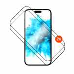 FIXED Full Cover 2,5D Tempered Glass with applicator for Apple iPhone 17, 2 pcs, black|FIXGFADA-1600-BK