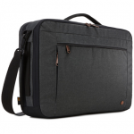 Case Logic | Era Hybrid Briefcase | Fits up to size 15.6 " | Messenger - Briefcase/Backpack | Shoulder strap | Obsidian|ERACV116 OBSIDIAN