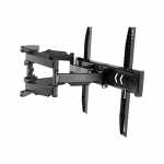 Gembird | Wall mount | WM-58ST-01 | Tilt, swivel, rotate | 32-58 " | Maximum weight (capacity) 36.4 kg | Black|WM-58ST-01